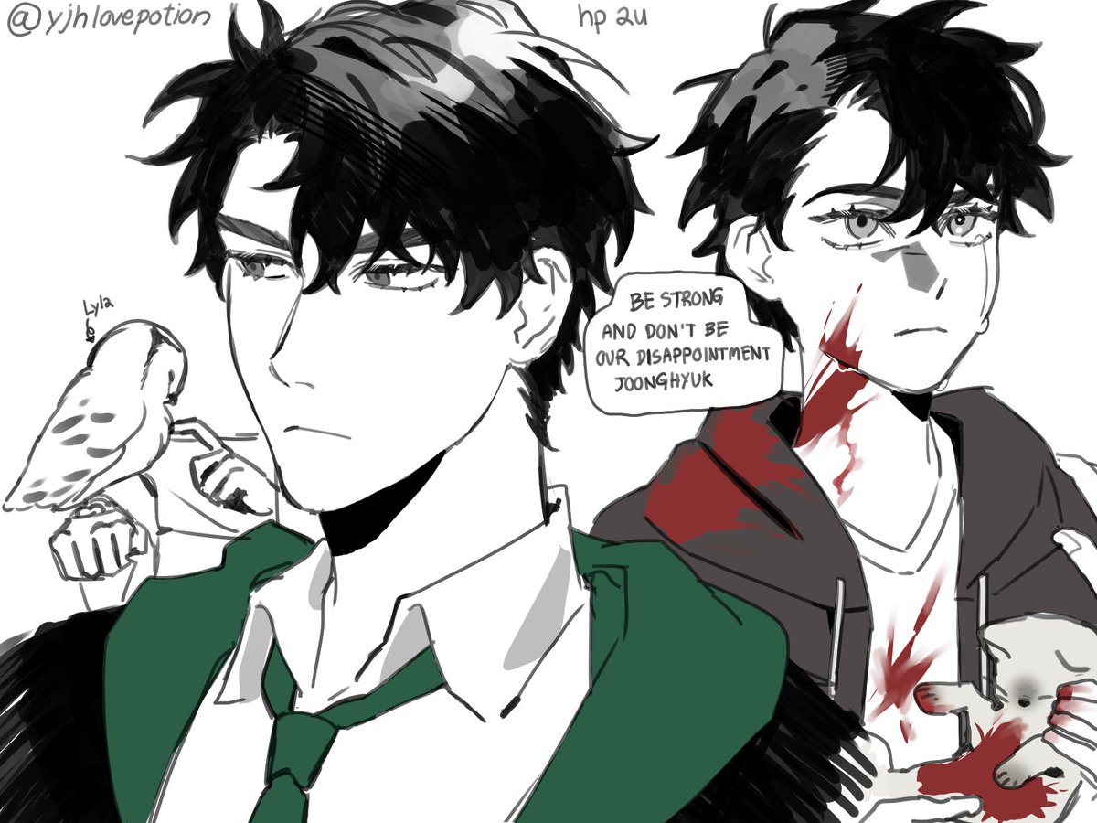 yjhlovepotion's tweet photo. hp au part1??? lol
#독중 https://t.co/JEgWO9l226