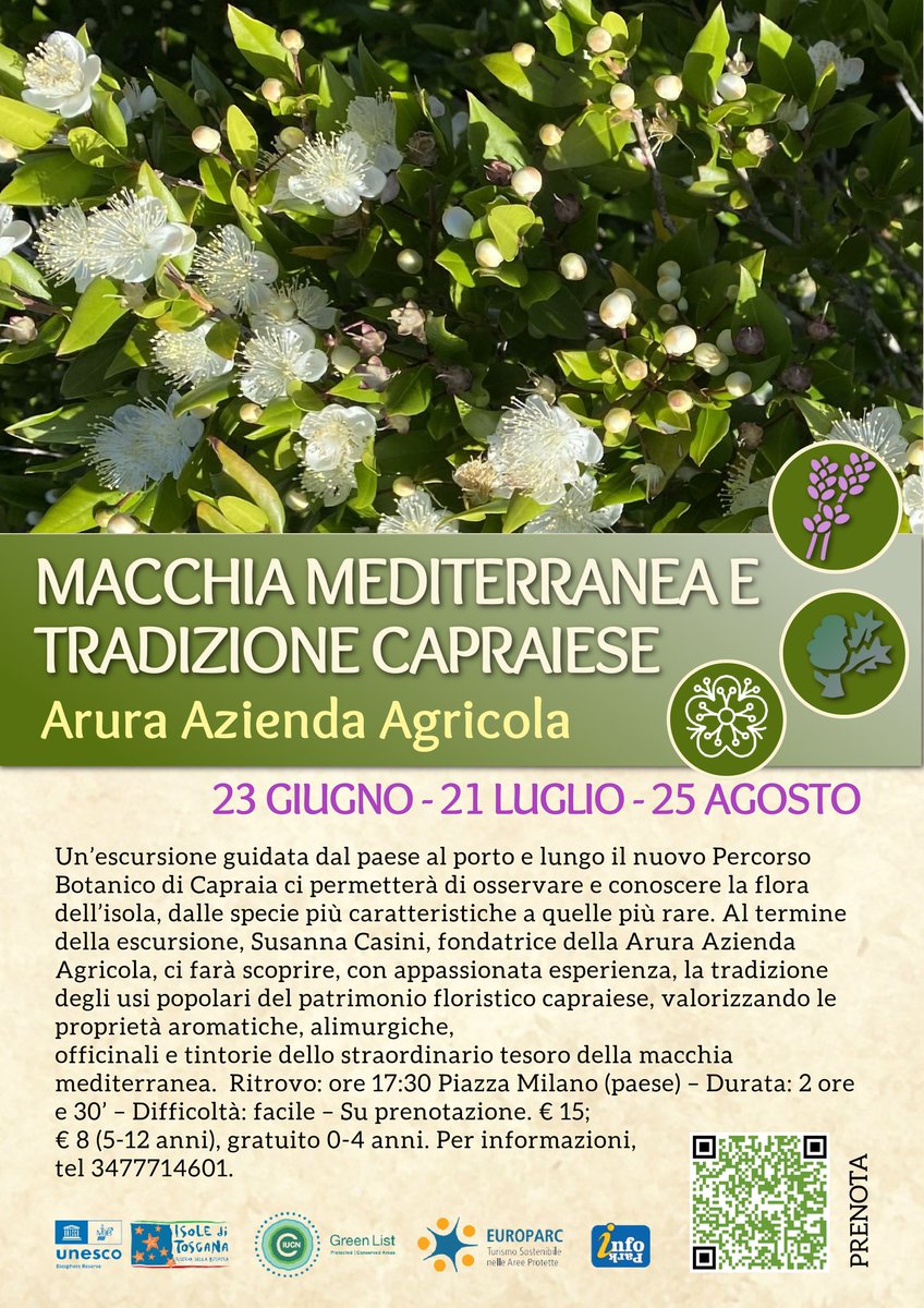 Estate nel Parco: le date di escursioni e attività di educazione ambientale nelle isole toscane #natura #parcoarcipelagotoscano #isoleditoscana