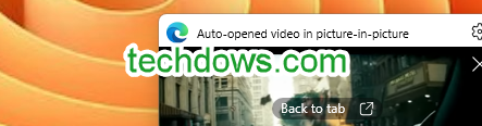 techdows's tweet image. Wow. Microsoft Edge&apos;s new Automatic Picture-in-Picture mode for Videos is working beautifully for us. techdows.com/2023/07/micros…
