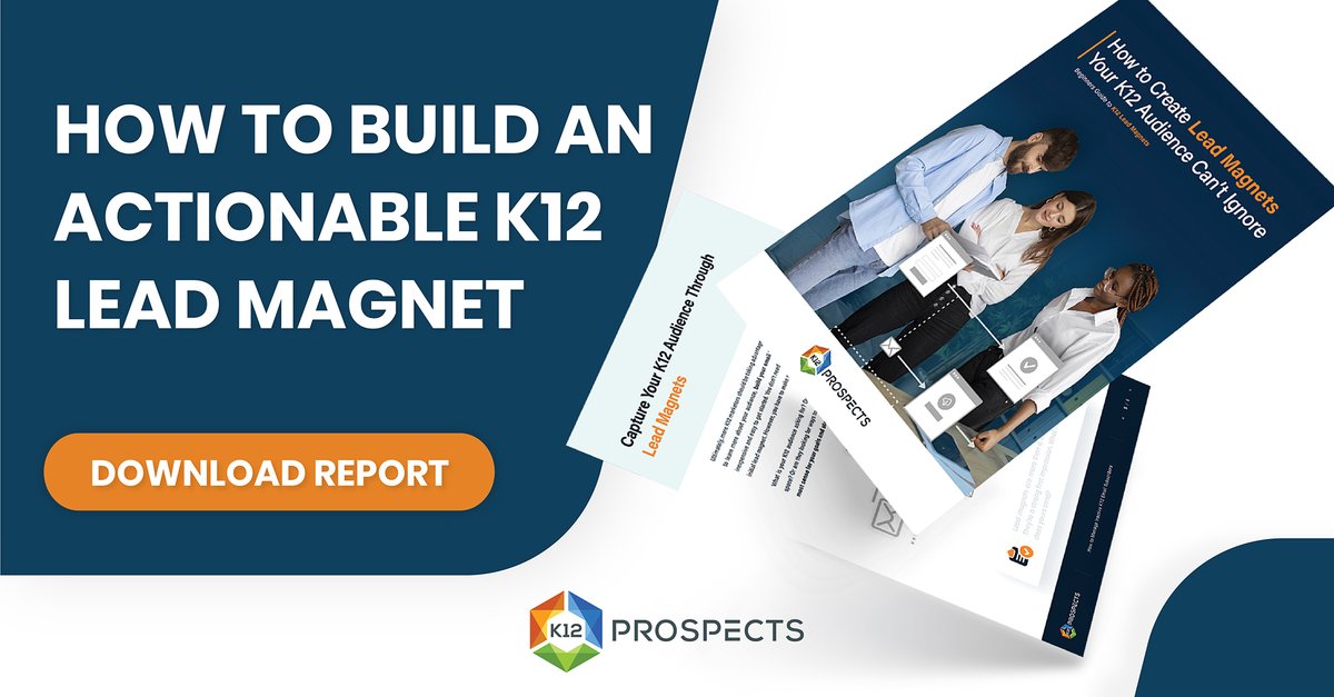 K12Prospects's tweet photo. Lead magnets are K12 list-building gold, but they need to be created wisely. Here�s how to get started. https://t.co/nd8yt6FWbq
#marketing #marketingdigital #edtechchats https://t.co/ag1LUB3rnI