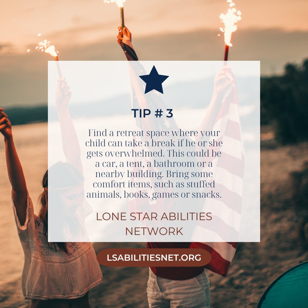 LSabilities's tweet photo. Fourth of July tips for families with special needs loved ones. 

#lsabilities #friscotx #specialneeds https://t.co/382JfQPIAY