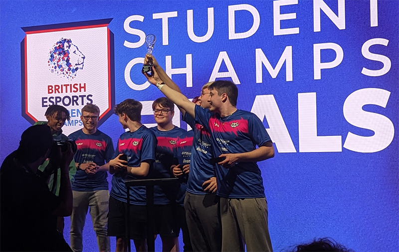 EsportsWales's tweet photo. In case you missed it, Gower College Swansea Triumphed in the British Student Championships last weekend!๐ช
Da iawn @gcs_owls!๐ด๓ ง๓ ข๓ ท๓ ฌ๓ ณ๓ ฟ
๐ - https://t.co/6I8UhaOdeW
#EsportsWales | #StudentChampsFinals | #BritishEsports https://t.co/mWX8t4uNKr