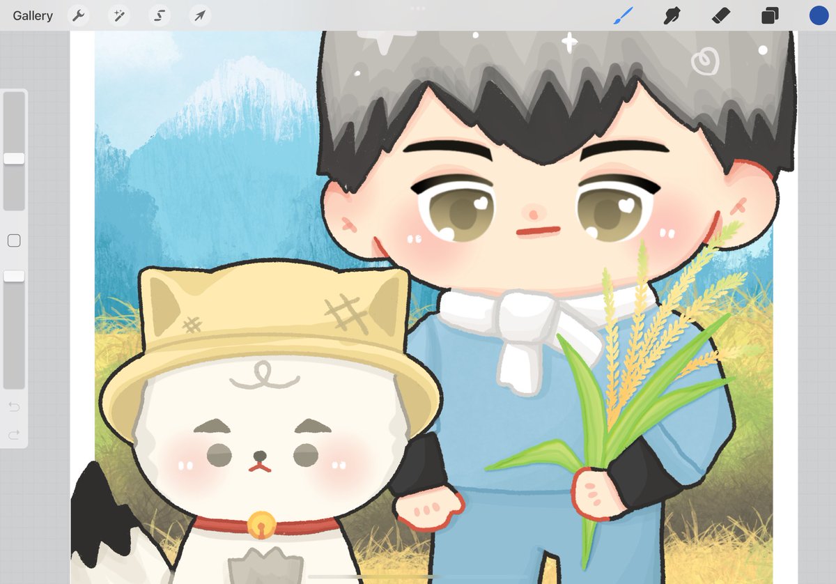 fogfrag's tweet photo. มีใครเห็นงานผมที่คาเฟ่ไหมมมมม มะงึกๆๆๆๆๆ ง้ากกกก🌾 https://t.co/DiH4saLsQC