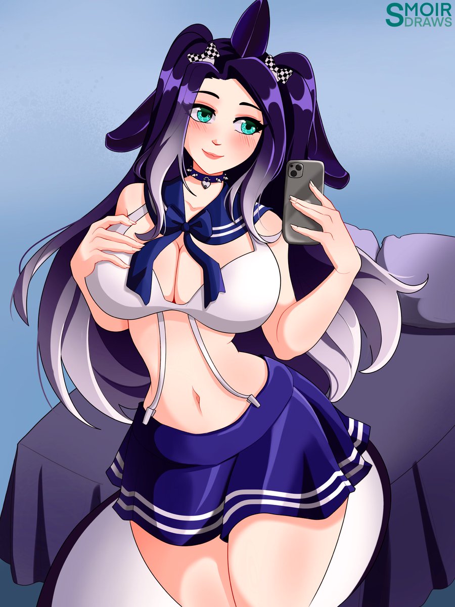 Here’s a selfie of a cute outfit I got! What do you think~? 🐳💋✨

🎨 - <a href="/Smoir_draws/">Smoir Draws 🔞(COMMS OPEN)</a> 

🖤 #Vtuber #ENVtuber #nsfwtw #nsfwtwt #lewdtuber 🖤

✨⬇️⬇️⬇️✨