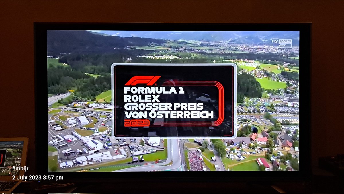 MarioBLibunaoJr's tweet photo. Watching the F1 Austrian GP about to start on tv. Still rooting for the Mercedes team. https://t.co/a82U5DcjEN