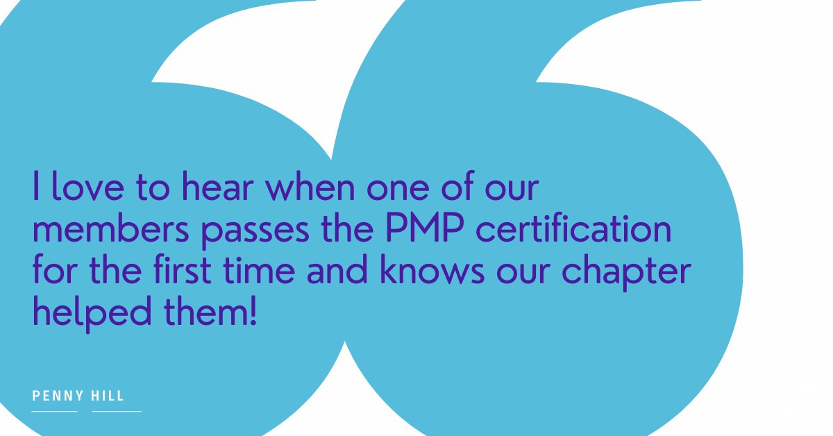 PMIMileHi's tweet image. Penny, our VP of Marketing, is just one of the many cheerleaders you will find in our community—we want to see our fellow PMs succeed. This is what makes our group so unique.

#pmimilehi #projectmanagementprofessional #collaboration #projectplanning #programmanagement
