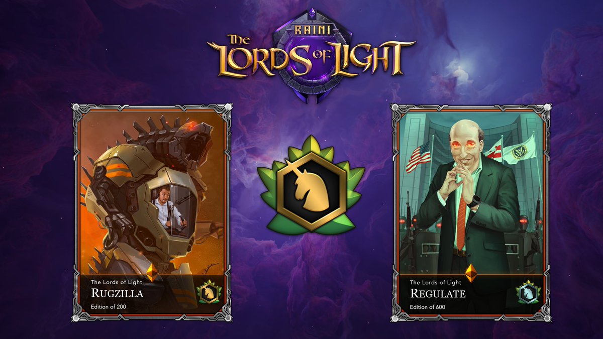 raini_studios's tweet photo. The countdown is on, 12 HOURS TO GO until the #Tempus mint for Raini: The Lords of Light!

Full deets in the pinned post (or check out our latest medium - https://t.co/lDoQlY08qT), but in the meantime, let's check out the ORANGE cards next! https://t.co/VEgBWPvklr