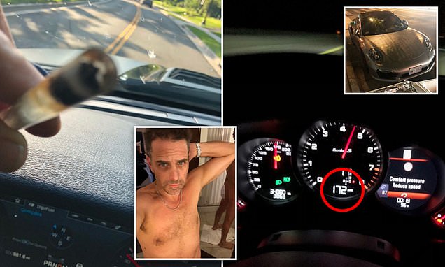 Daily_MailUS's tweet photo. Hunter Biden photographed himself smoking crack while DRIVING and speeding at 172mph https://t.co/hmsrrs6wfB https://t.co/WvZrWsQ4GK