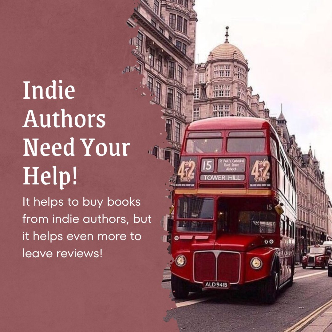 PercontationP's tweet photo. Indie authors need your help! It helps to buy books from us, but it helps even more to leave reviews! #AuthorsOfTwitter #indieauthor #authorscommunity https://t.co/eHaluqRYAH