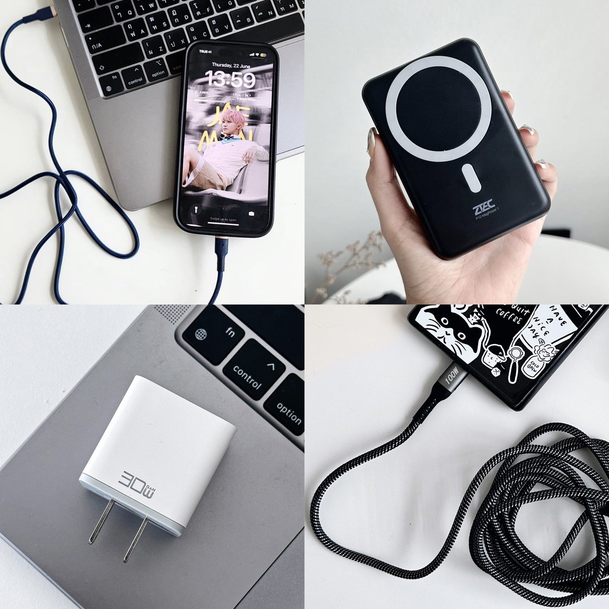 yoxrgravity's tweet photo. มารวมอุปกรณ์หัวชาร์จ, สายชาร์จ &amp; powerbank ของ ZTEC ที่ขึ้นชื่อว่ามีมาตรฐานปลอดภัย ราคาดี + คุณภาพดี ชาร์จไว สายแข็งแรงไม่หักง่าย 🪫 https://t.co/TKmCzo9fTf