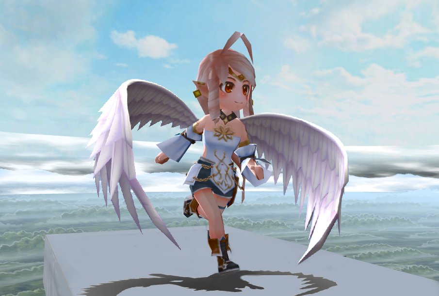 #元素騎士 第１回UGC コンテスト ！

天使の羽🕊️を制作しました🕺
包み込んでくれるような、飛び立つ前のような、立体的な翼の形を目指しました。
つける方がより美しく、強く羽ばたけますように🕊️

思い通りに完成したのが嬉しくて、さっそく自分に着せて遊んでいます📸