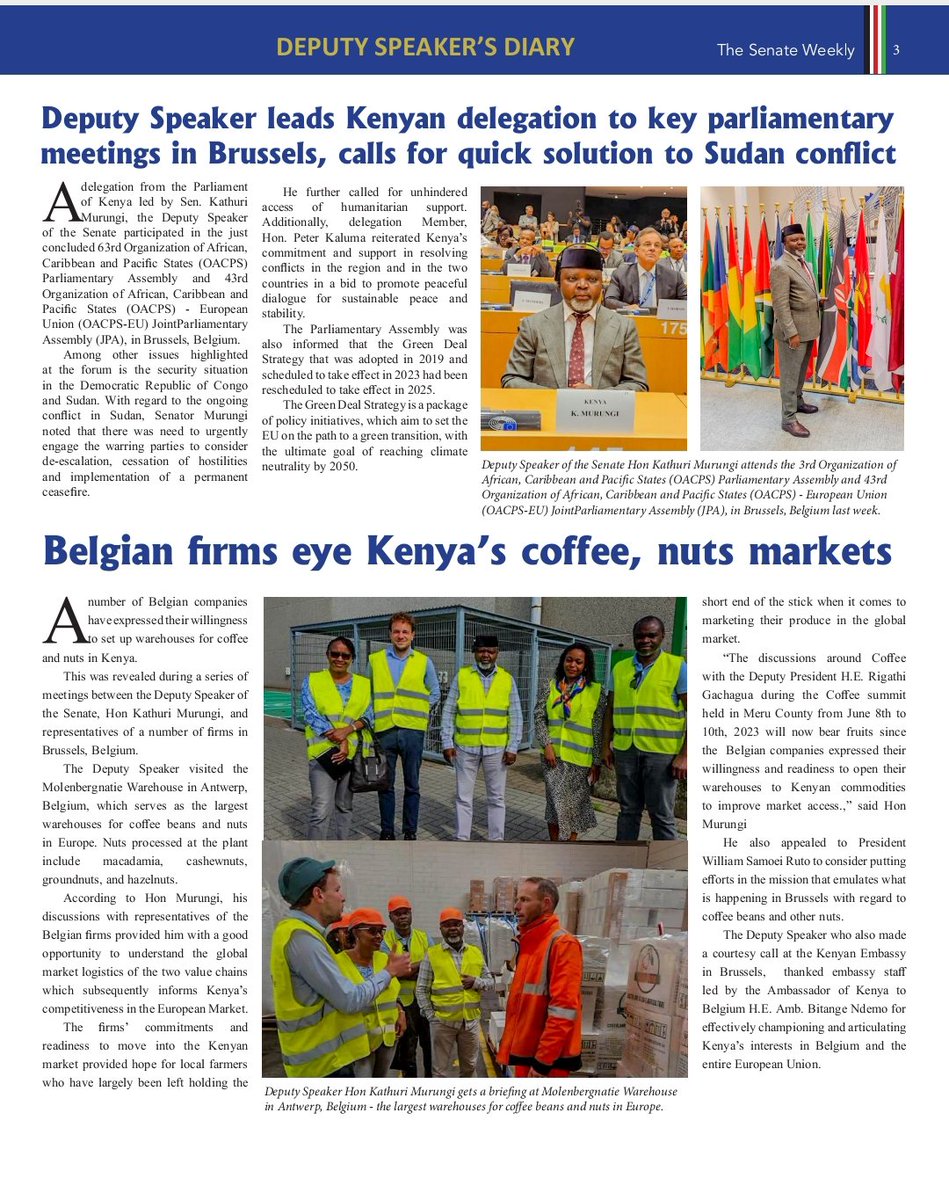HonAmasonKingi's tweet photo. Get incisive, up-to-date news on the Senate of the Republic of Kenya in The 
@Senate_KE Weekly #Senateweekly https://t.co/HmIERzQCY4