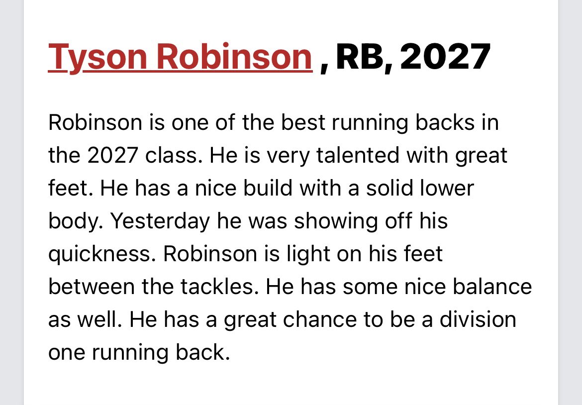 trob3_'s tweet photo. Thank you for the right up @MacCorleone74 . @coachwilliamsfb @shayhodge3 @PlayBookAthlete @Calhoun__23  @Coachstrib @Coach_MikeWood  @CoachGMeyer  @DDashark https://t.co/PYyRpwfZ7b