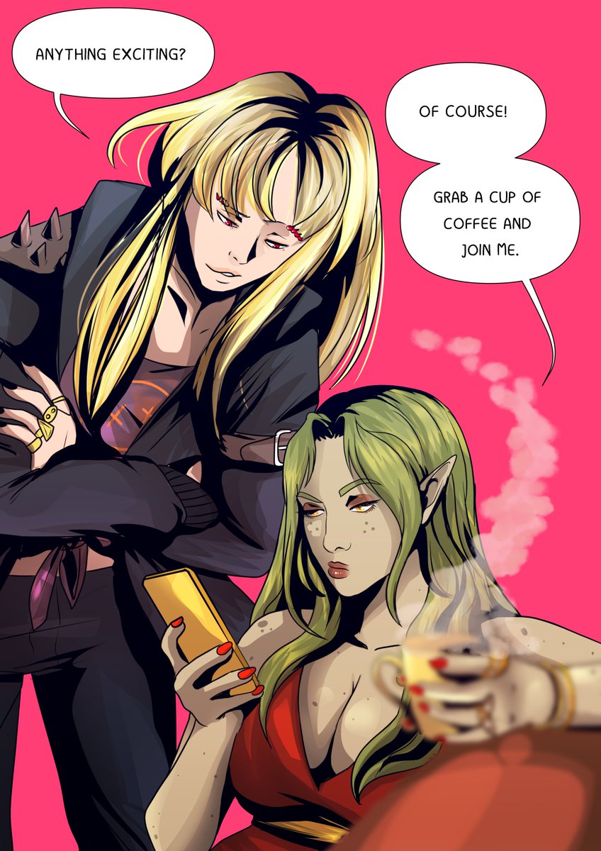 🌟BIG NEWS🌟 I’m super excited to share with you ainformation about a new comics group - Iocte Nocte! This is a special collab with <a href="/Eclipse_Series/">Eclipse Comic Universe -Indie Writer/Comic</a>! Check out this awesome card! #tapas #collab #webcomic #fantasy #sifi 

ioctenocte.carrd.co