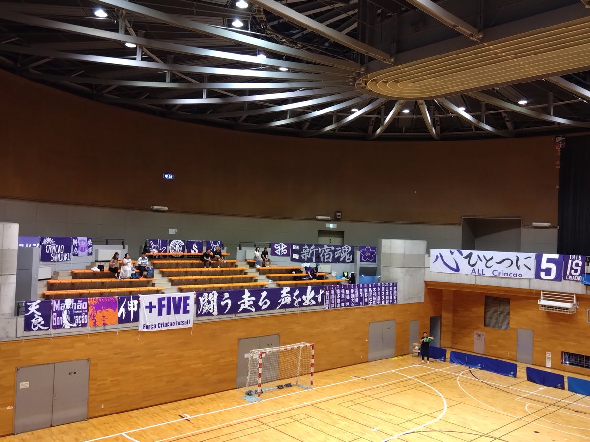 cs_museum's tweet photo. 本日のクリアソン。(JFL∶休節)
フットサル[○2−1サンパチオ]∶選手横断幕、今季初の全員分掲出。3年半ぶりの「クリアソン オレ！」コール。鮮やかな逆転勝利。
Procriar[○5−0むさしの]∶開幕6連勝。大和田選手ハットトリック。昨季までプロクリ在籍，むさしのFW高橋蔵之介選手の幕も出しました。 https://t.co/wdFHhMRYVd