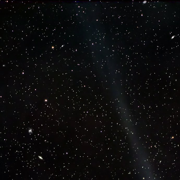 madeel88's tweet photo. Galaxies around the Green Comet's tail (E3 ZTF) !
During my visit to Taqwa Space Observatory in Bela, Balochistan in January this year when the Green Comet was approaching.(1/3)
#cometztf #e3ztf #greencomet #darkskies #comettail #astrophotography https://t.co/WR3C887fkU
