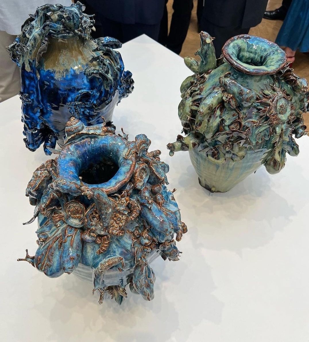 PSSAtweets's tweet photo. 🌋 GREAT to see OUR PSSA Sculpture Residency Collection artist Lindsey Mendick exhibiting these stunning works #RASummerShow @royalacademy til 20 August FIND out HERE https://t.co/xfRnbBxOYc https://t.co/PbcShLp0Gs