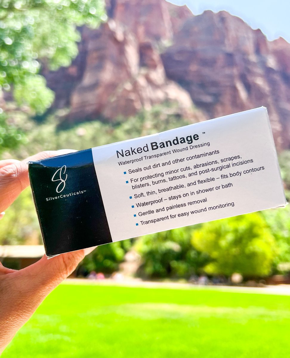 silverceuticals's tweet photo. Some facts about the Naked Bandage...⁠
⁠
What's your favorite thing about them?!⁠
⁠
#nakedbandage #silverceuticals #bestproducts #woundcare #firstaid https://t.co/y1olCy3zhz