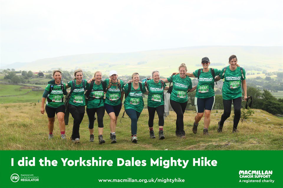 We did it &amp; we did it together! Such an amazing day! Killer hill at 19 miles was HARD but all still smiling! Thank you so much to everyone who has supported &amp; sponsored us, it really means so much.Achey limbs today but already thinking of the next challenge…🥾💪🏼💚

#MightyHike