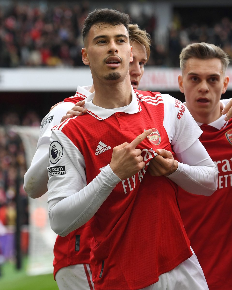 Arsenal's tweet photo. Four years a Gunner ❤️

🗓️ On this day in 2019, @GabiMartinelli joined The Arsenal https://t.co/gL8YWHA7yy