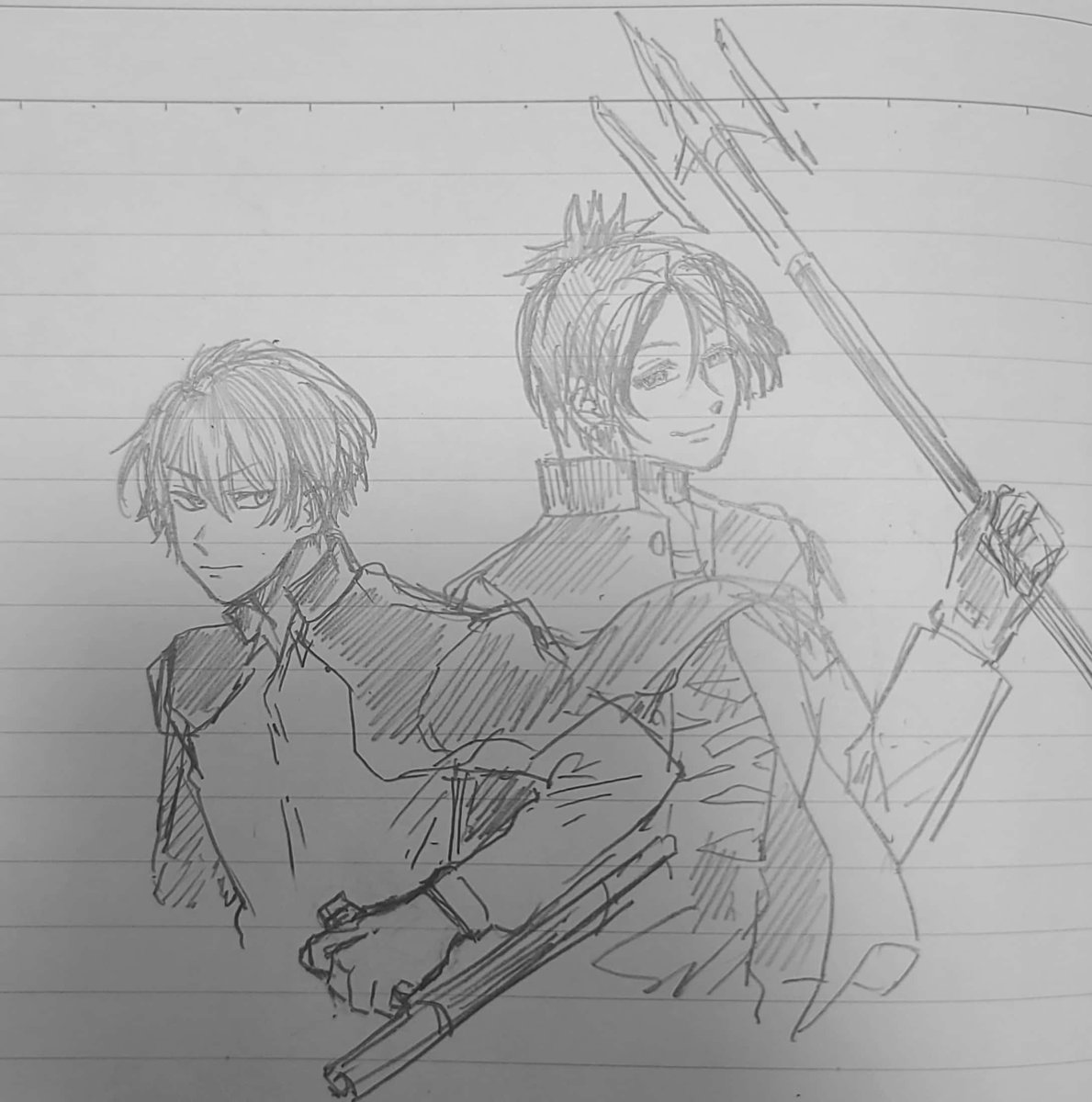 落書き創作か夢の絵ばっか描いてるけどたのしいね 