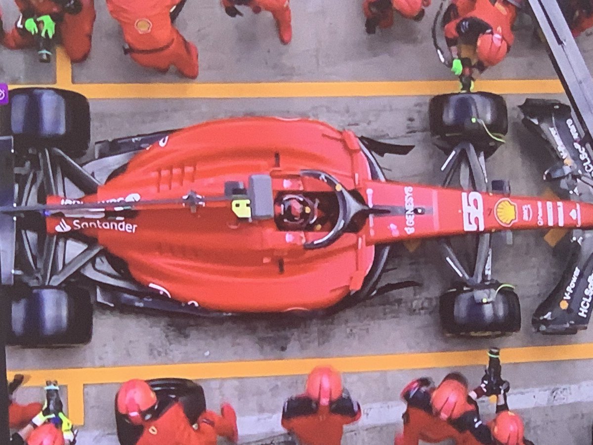 margaretojalvo's tweet photo. #virtualsafetycar  y aprovechan para ir a pits #AustrianGP #F1 las Ferrari lento cambio de ruedas #sainz  cae a sexto  lugar #mal #Bad @aldiaconmariac @RImpaglione pics #MO #ESPN @STARPremiumLA https://t.co/l78ts9Nq9v