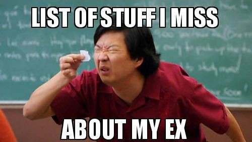Gldni7007's tweet photo. Write a list #TipsToGetOverAnEx https://t.co/nB2BljppMt