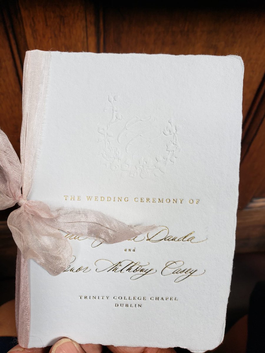 We got married (sacramentally) yesterday in Trinity College Dublin Chapel surrounded by friends and family from far and wide. My cup overflows!