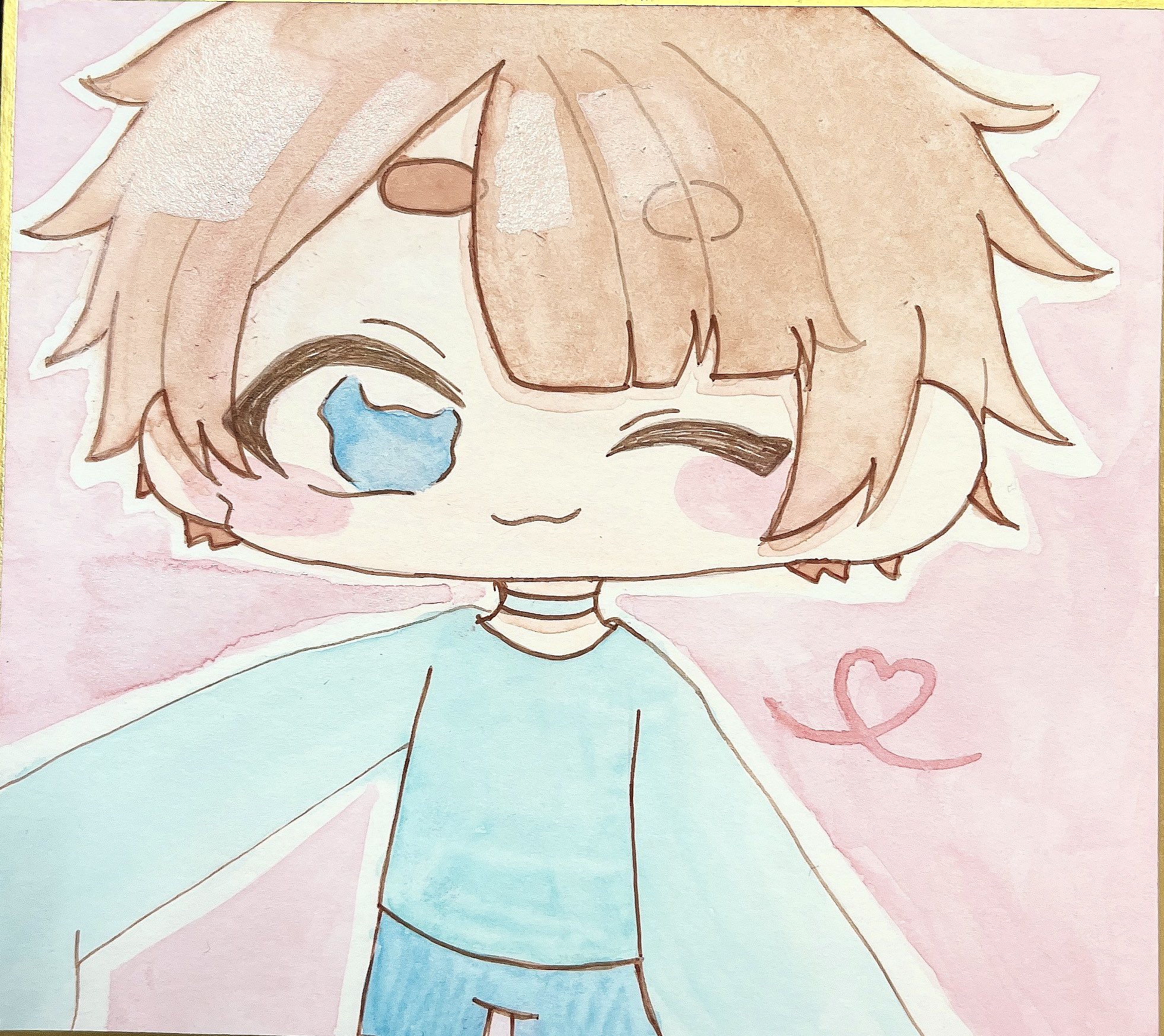 ま*め様 オリジナル手描きアナログイラスト 46