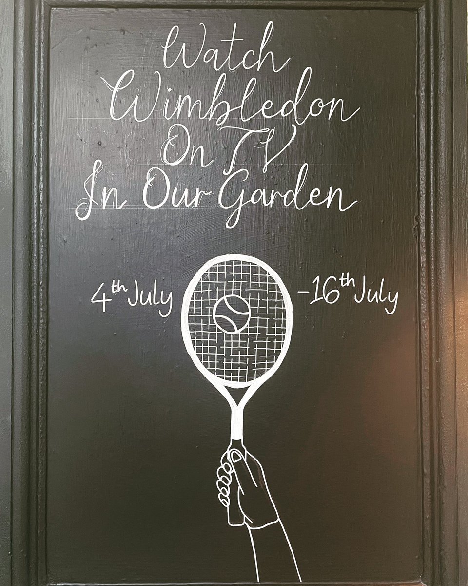 PrinceAlbertTW2's tweet photo. Watch the tennis 🎾 at Wimbledon live inside, on our patio or out in the garden! #wimbledontennis #tennis #livesport #pubs #twickenham #tv https://t.co/mnYPWi12Fk