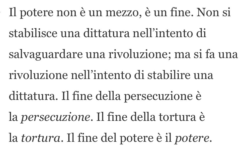 isidemoni's tweet image. Quando il denaro e il potere sono finalizzati alla dittatura del pensiero 
#TwitterDead #TwitterLimits #ElonMuskOut 

📚G. Orwell, 1984