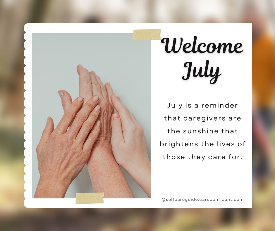 July's Radiance: Caregivers, your love shines bright like summer's sun. 🌞💚

#Caregivers #JulyVibes #SummerLove #CaringHearts #CompassionateCare #ShiningBright #JulyRadiance #CaregivingJourney #LoveAndCompassion #SupportAndStrength #SummerCaring #CaregiverAppreciation