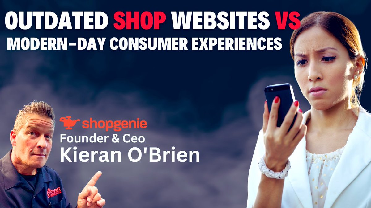 UrMechanic's tweet photo. Efficiency &amp; productivity elements of our operations can make or break us. 

 @Shopgenieio  CRM, Web, Online scheduling &amp; more  is in a league of its own for shop owners. 

@wrenchnation w CEO talent @thekieranobrien breaks down the details https://t.co/snfpDytaRr https://t.co/pkEzfiNUNq