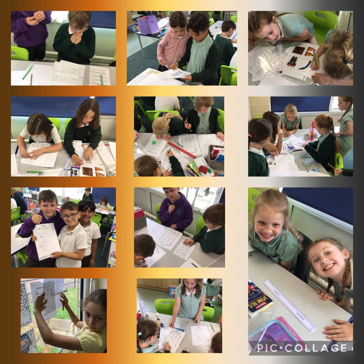 OJS_Year3's tweet photo. Apple class worked super hard during our ancient Egyptian day on Friday. The children worked in teams to complete a variety of tasks to earn points. The team with the most points at the end of the day won ancient Egyptian treasure. 🌟🍎 https://t.co/kCa146bcCh