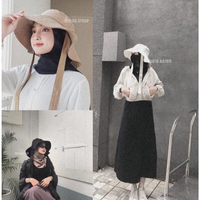 Cek Topi Bucket Hat Wide Selebgram Style Korea Wanita Terbaru Cod dengan harga Rp13.000 - Rp30.000. Dapatkan di Shopee sekarang! shope.ee/3VG9hZUCyh?sha…