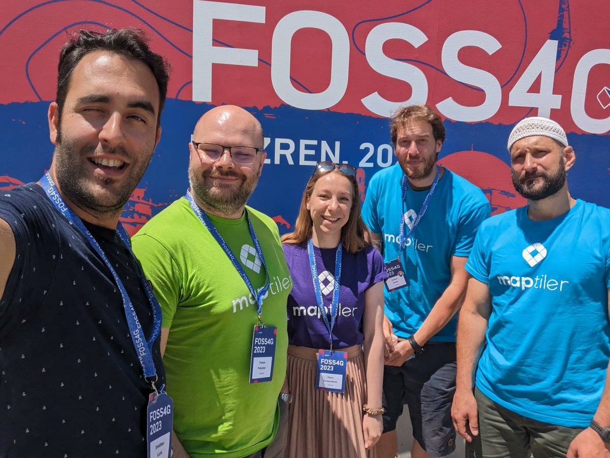 MapTiler's tweet image. We had a wonderful week at the #FOSS4G2023 conference in Prizren, Kosovo. Big thanks to the organisation team for the wonderful event, all the people of Kosovo for being so nice to us and to the #FOSS4G community for being such great people! Have a safe travel home!