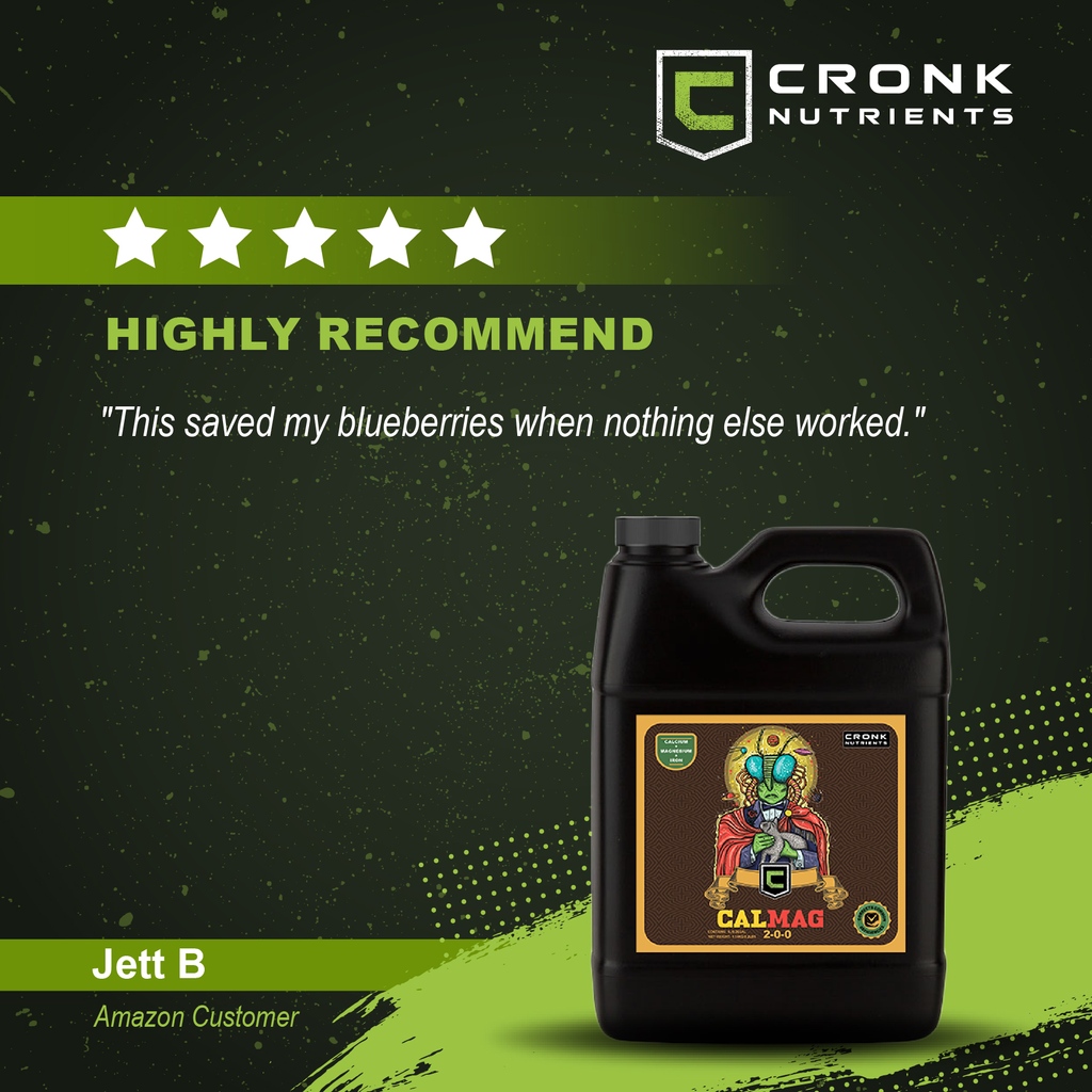 CronkNutrients's tweet photo. We love hearing success stories from our growers! 🌱✨ Our CalMag came to the rescue for a customer's blueberries when nothing else worked. 🫐💚 We're thrilled to be part of your gardening journey. Keep thriving with Cronk Nutrients!  #CalMag https://t.co/bWkuNmWDwo