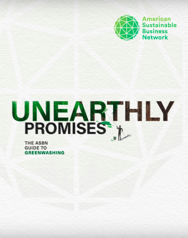 theASBN's tweet photo. Have you read our #greenwashing guide?
"Unearthly Promises: ASBN's Guide to Greenwashing" provides businesses an overview of what greenwashing is and best practices on avoiding it.

Check it out here:
https://t.co/2KaQkd2Uw8

#sustainability #business #truthinmarketing https://t.co/kmva2H3tZ8