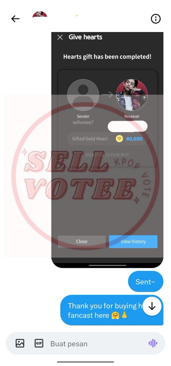 proofsellvotee tweet media