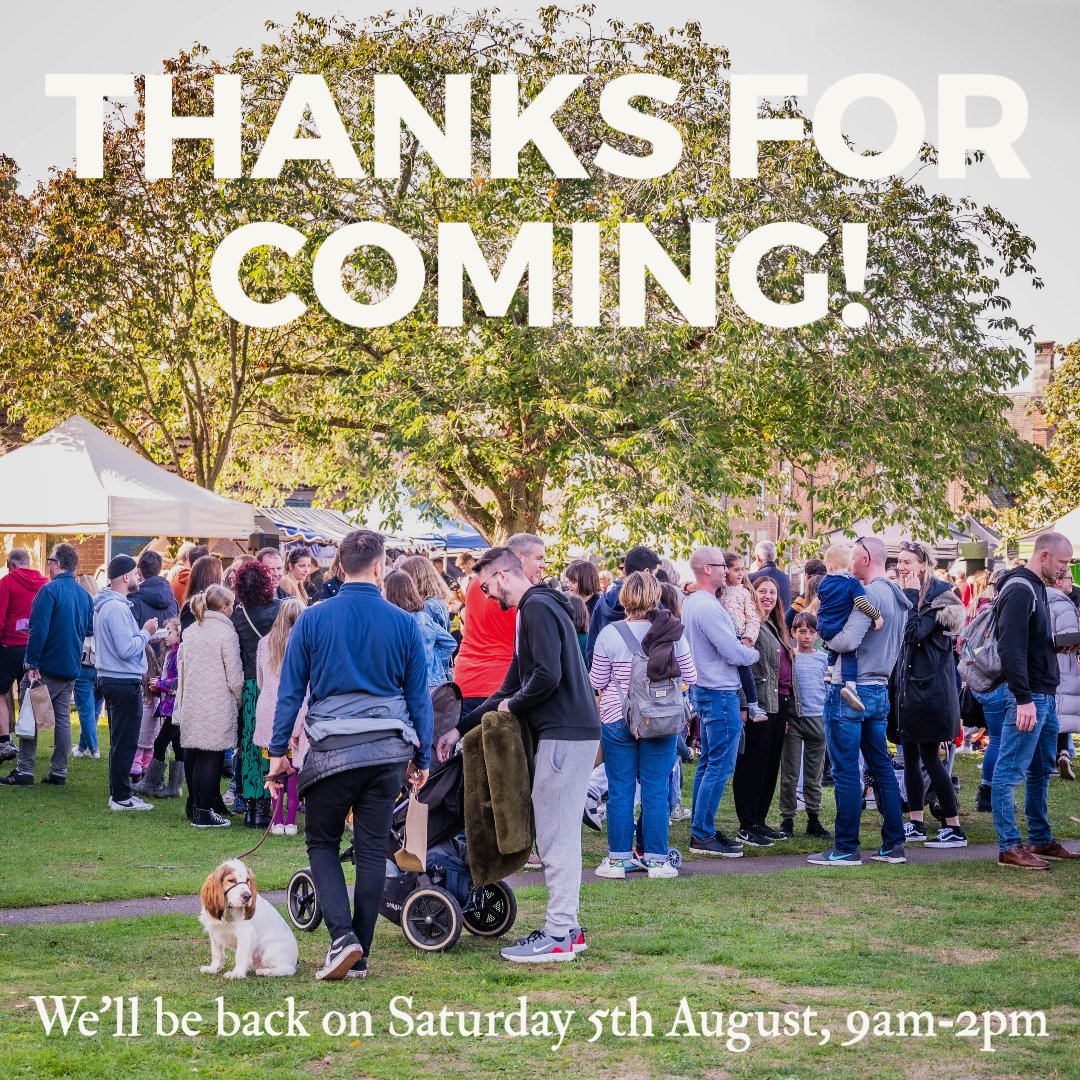 We had another amazing day on the green yesterday! We'll be back on Saturday 5th August from 9am-2pm. 

In the meantime, we're sending out our very first newsletter this afternoon! Sign up here: ow.ly/Oq4550P25XL