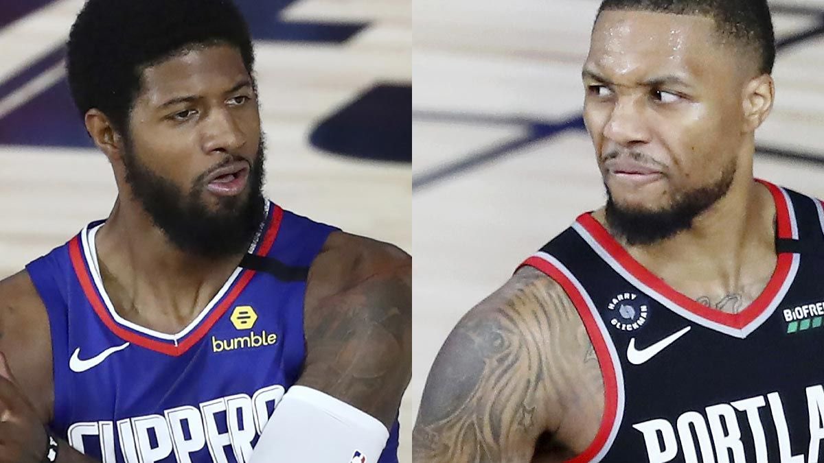 TheNBACentel's tweet image. “From “y’all running from the grind” to “I’ll only play for the team that just made the NBA Finals” what a time to be alive.”

- Paul George on Dame trade request 👀🔥

(Via @PodcastPShow)