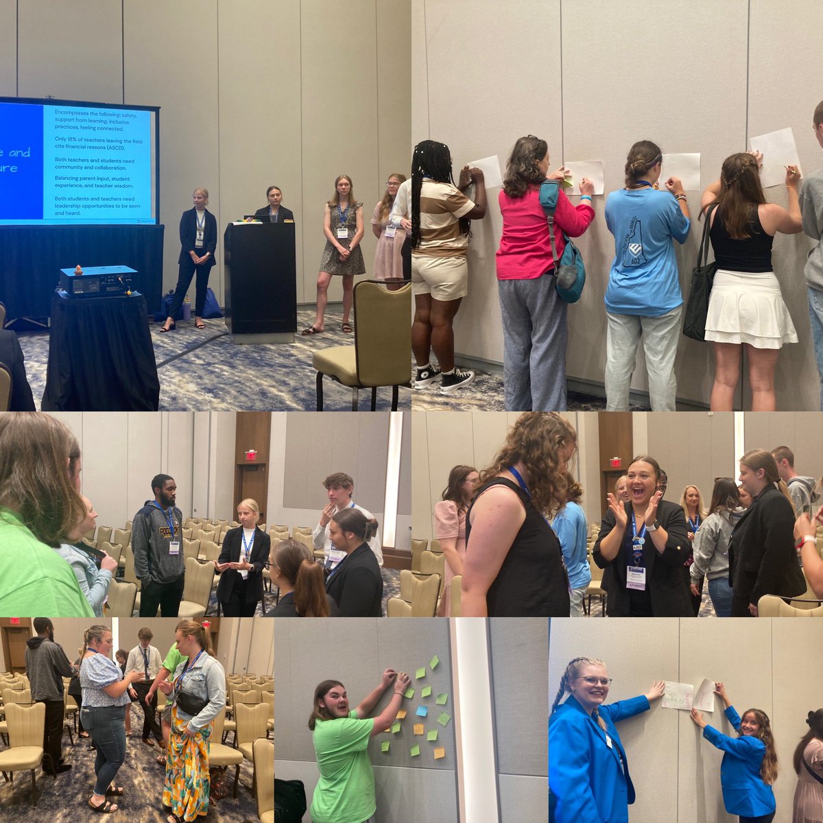 caps_washington's tweet photo. Today is the last day of the conference. We are off to a strong start- had so much fun presenting PD on Creating Community in Our Schools and Community! #EdRising23 #GrowYourOwn https://t.co/OywtCqkF1W