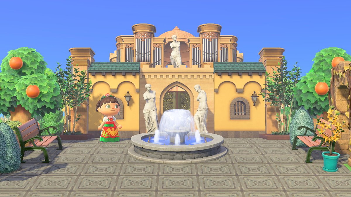 Coucou
On rattrape le retard
Voici l'église de la Merced à Antigua

Hi
This is La Merced Church in Antigua

#AnimalCrossing #ACNH #NintendoSwitch #ACNHDesigns #ACNHbuilt #ACNHdeco #acnhinspo