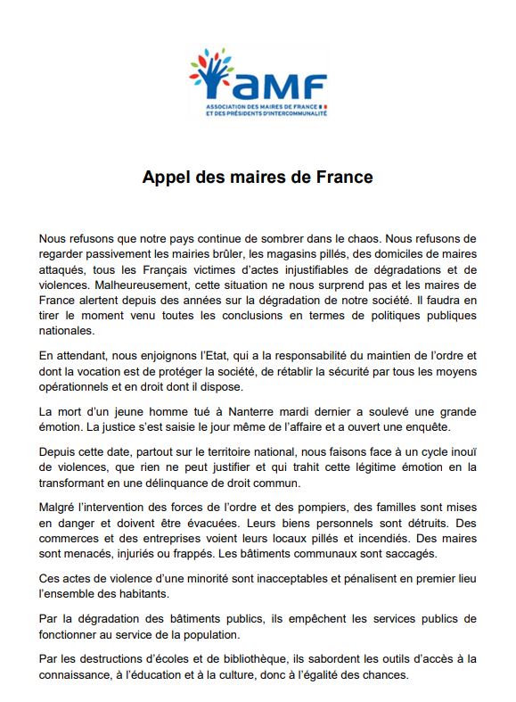 AMF | Association des maires de France tweet media