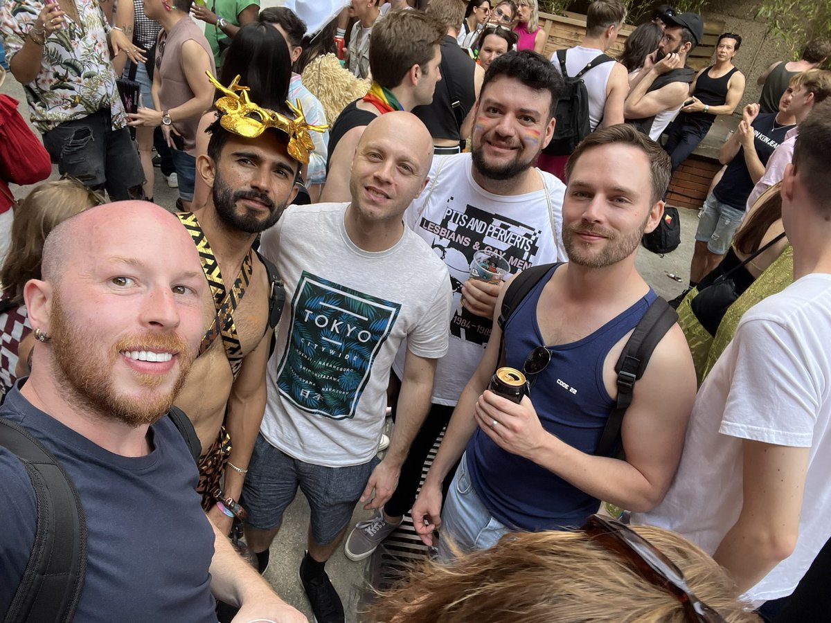 Amazing party at the Soho @londonfirebrigade 🚒 #gaypride 🏳️‍🌈