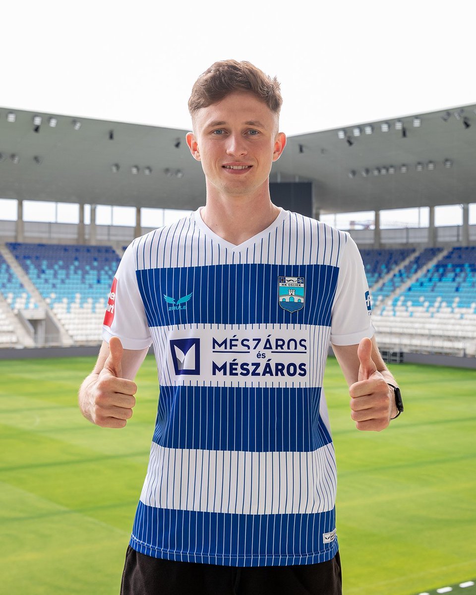 transfermarktUA's tweet photo. Oleksandr Drambaiev joins NK Osijek

Position: left defender, right defender
Fee: loan
Former club: Shakhtar Donetsk/Zulte Waregem
Age: 22
Nationality: Ukraine
National team matches: 8 for U21
Additional clauses: option to buy https://t.co/TdmfCrP2Ft