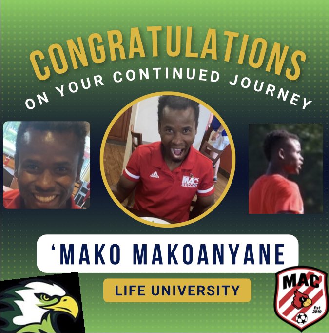 ‘Mako you will be missed but we are excited about your next step in your coaching profession! Super proud of your opportunity, you are going to kill it!!! #OnToTheNext #WeAreMAC #CoachTransfer