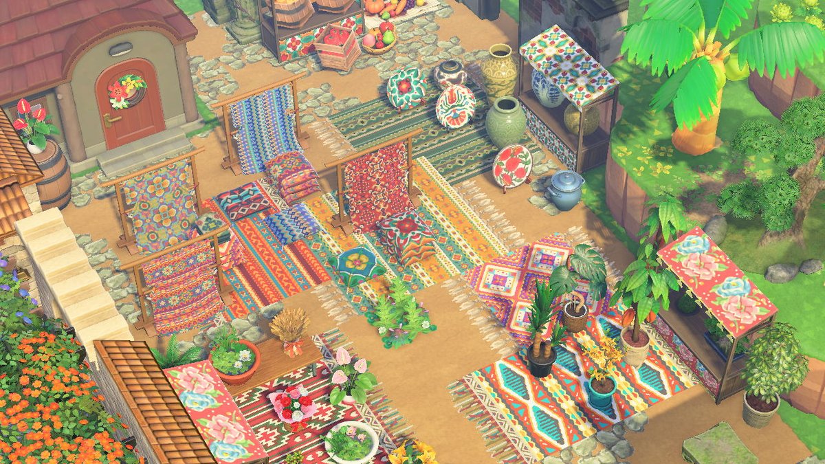 C'est encore moi
On fini Antigua avec son marché typique dans les ruine de la ville

It's me again
We finish Antigua with its typical market in the ruins of the city

#AnimalCrossing #ACNH #NintendoSwitch #ACNHDesigns #ACNHbuilt #ACNHdeco #acnhinspo