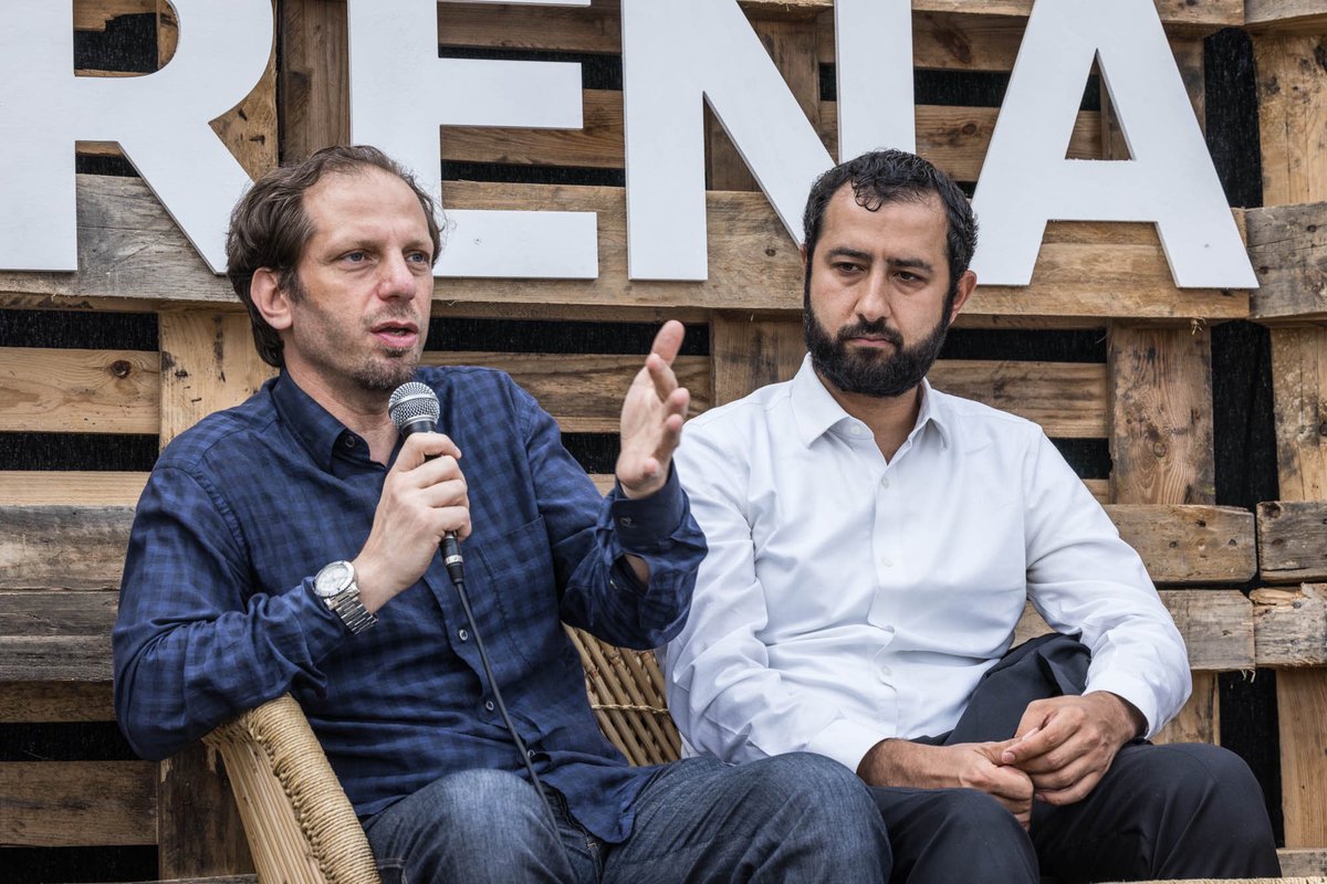syrianetf's tweet photo. The SETF team, along with @SyriaUkraineSUN and @snhr, was recently at the @Folkemoedet Democracy festival for a panel on “Impunity Kills Lessons from Syria and Ukraine,” about how impunity given to criminal regimes allows them to continue committing their war crimes every day. https://t.co/qOYAkPubE4