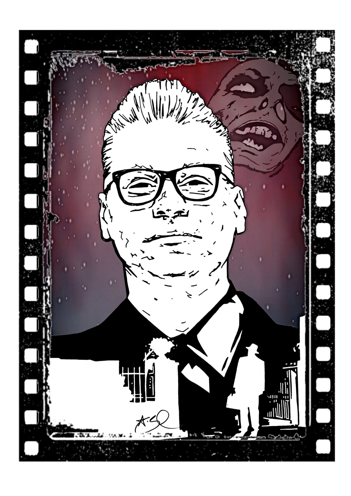 BOTD 1963 - the (other more famous) bequiffed and bespectacled kino king!
Happy Birthday Mark Kermode! 